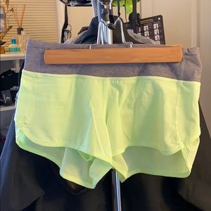 Lululemon Speedy shorts